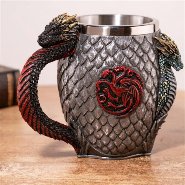 Original Stainless Steel Viking Drinking Mug