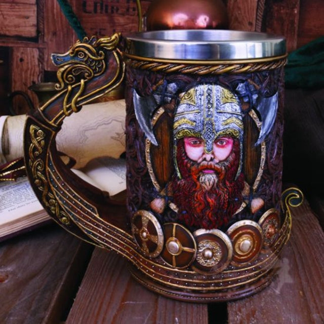 Original Stainless Steel Viking Drinking Mug