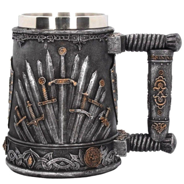 Original Stainless Steel Viking Drinking Mug