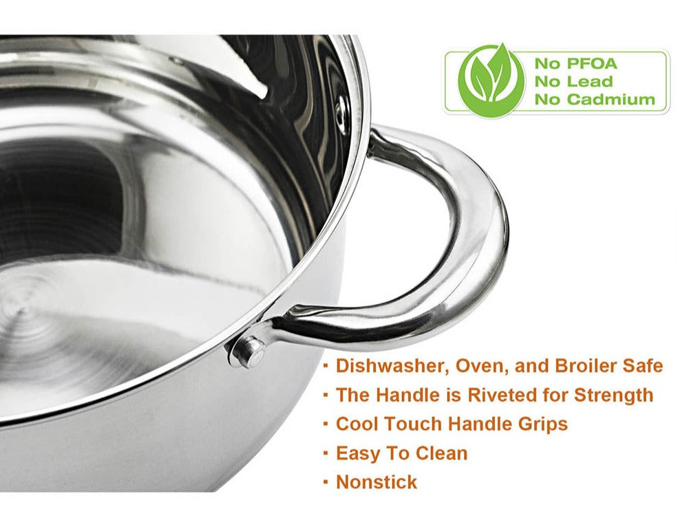 Stainless Steel Cookware Pot Set