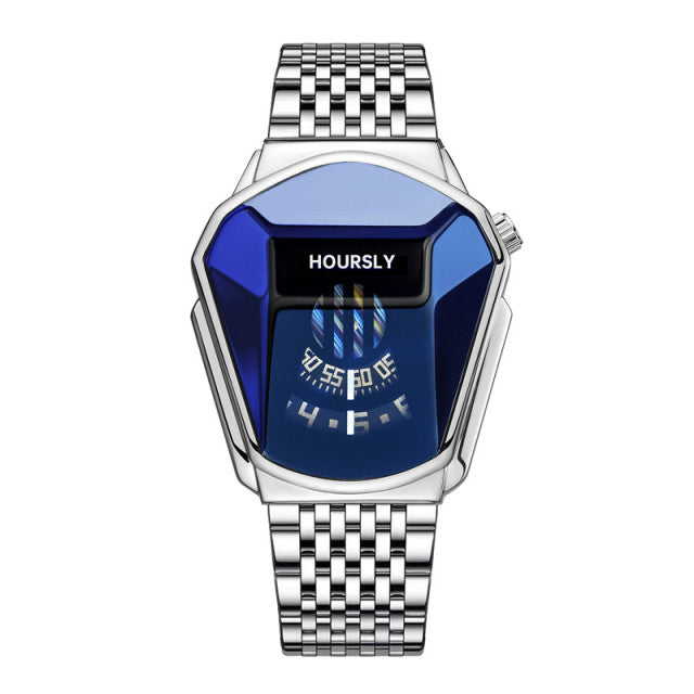 Hoursly Brand Stainless Steel Quartz Watch