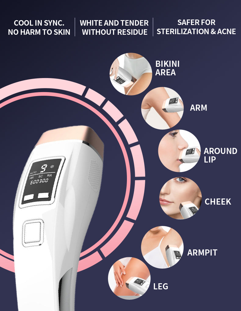 Épilateur laser d\'épilation IPL