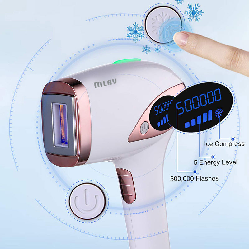 Laser IPL Epilation 500000 Flashes Hair Removal Device