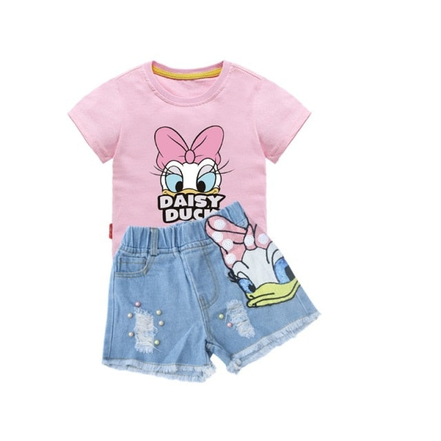 Cotton Summer Disney Clothing Sets