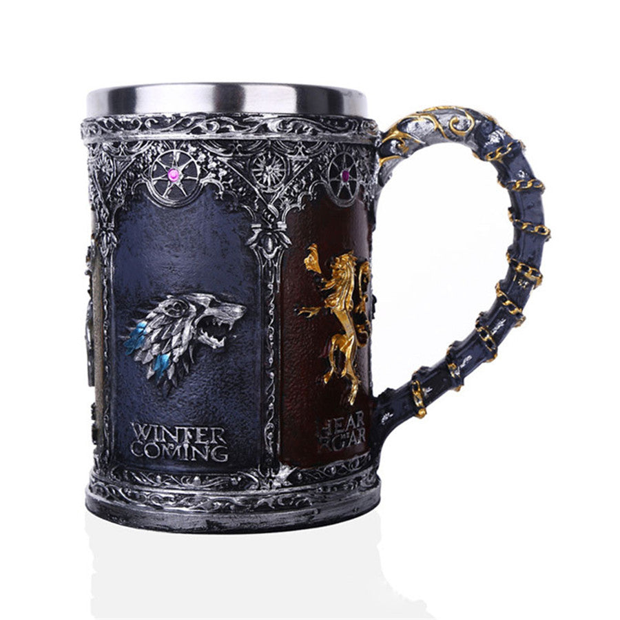 Original Stainless Steel Viking Drinking Mug