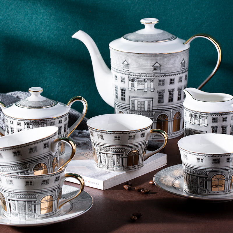 Luxury British Style Cup Set