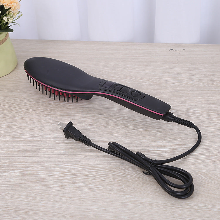 Hair Dryer Straightener Brush