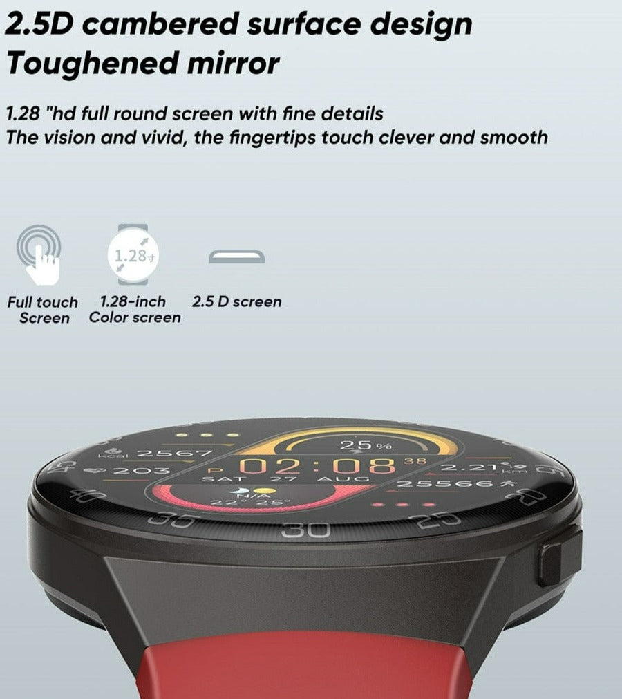 Smartwatch met touchscreen