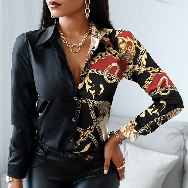 Elegant & Classy Long Sleeve Blouse