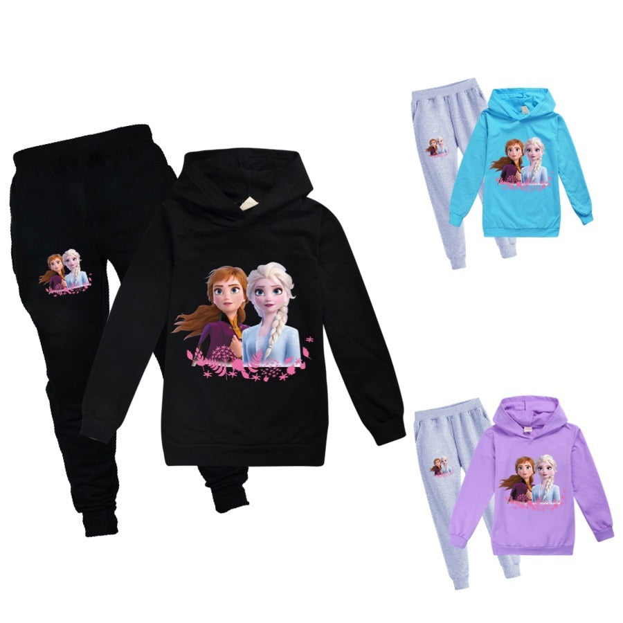 Sweatshirt Frozen Anna Elsa Clothing