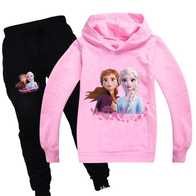 Sweatshirt Frozen Anna Elsa Clothing