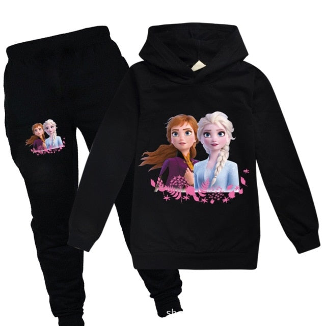 Sweatshirt Frozen Anna Elsa Clothing