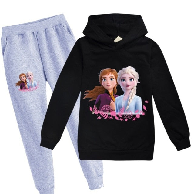 Sweatshirt Frozen Anna Elsa Clothing