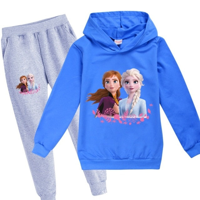 Sweatshirt Frozen Anna Elsa Clothing