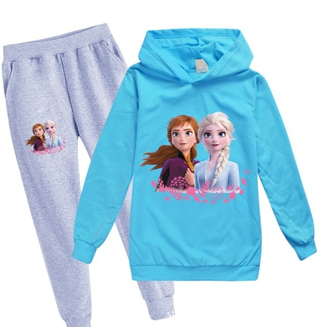 Sweatshirt Frozen Anna Elsa Clothing