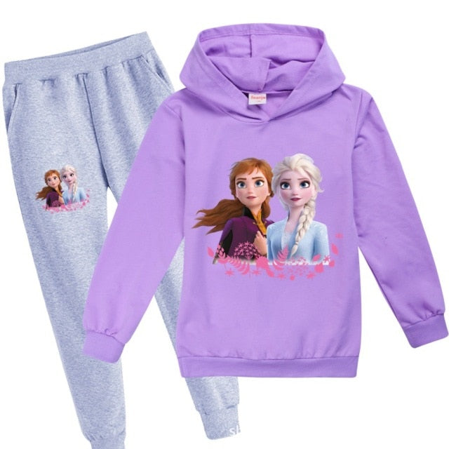 Sweatshirt Frozen Anna Elsa Clothing