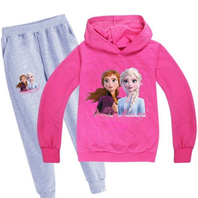 Sweatshirt Frozen Anna Elsa Clothing