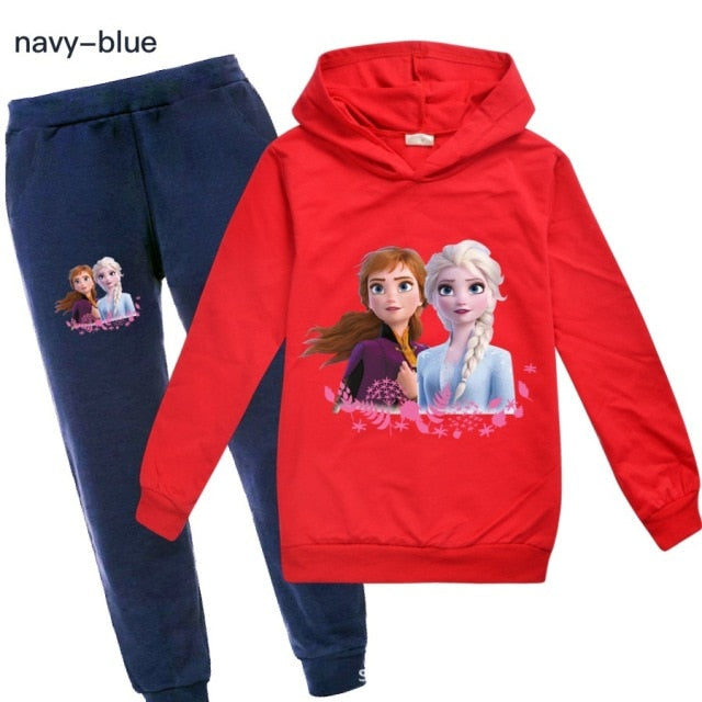 Sweatshirt Frozen Anna Elsa Clothing