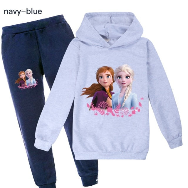 Sweatshirt Frozen Anna Elsa Clothing