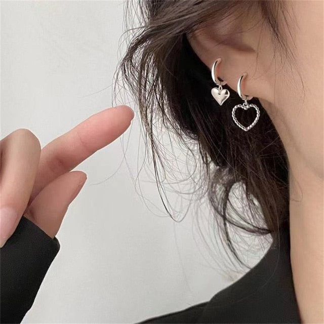 Boucles d\'oreilles à longue chaîne