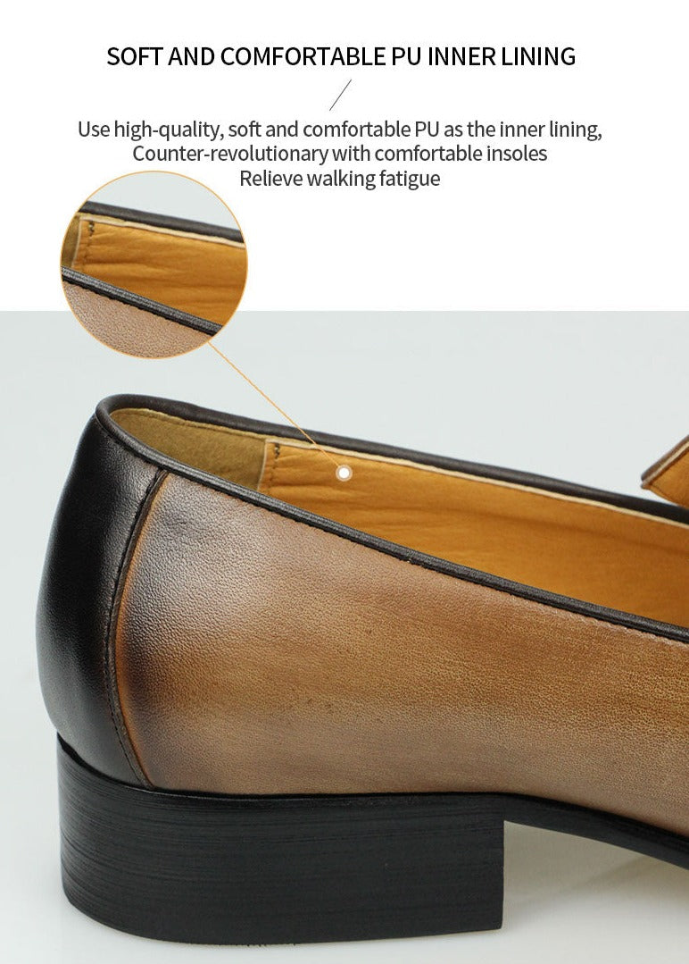 Luxury Leather Loafer Shoes