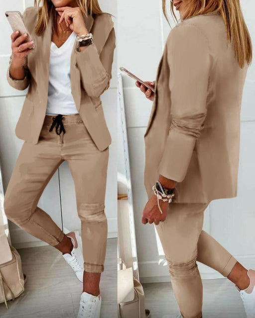 Femme Formal Jacket with Trousers