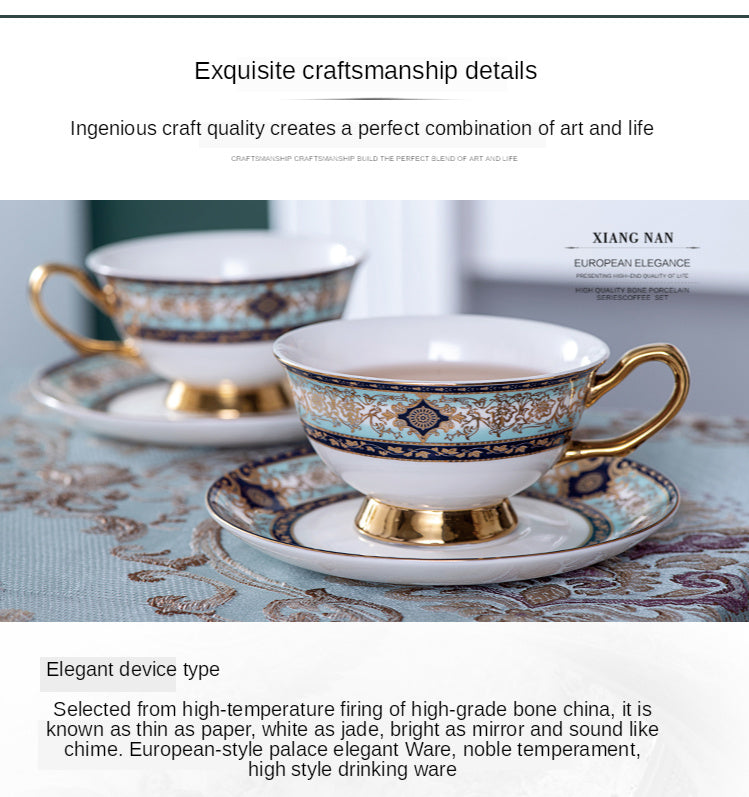 European Luxury Cup Set - English Afternoon Tea Set