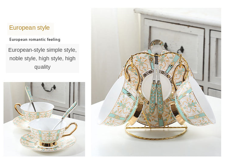 European Luxury Cup Set - English Afternoon Tea Set