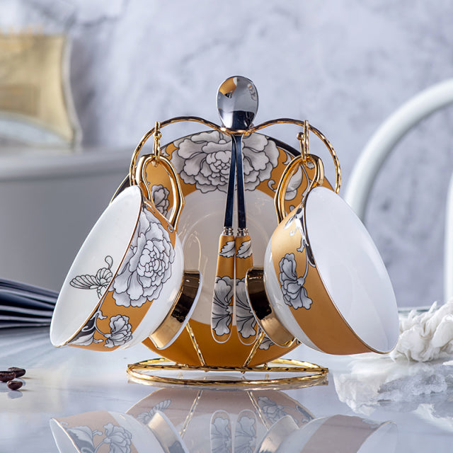 European Luxury Cup Set - English Afternoon Tea Set