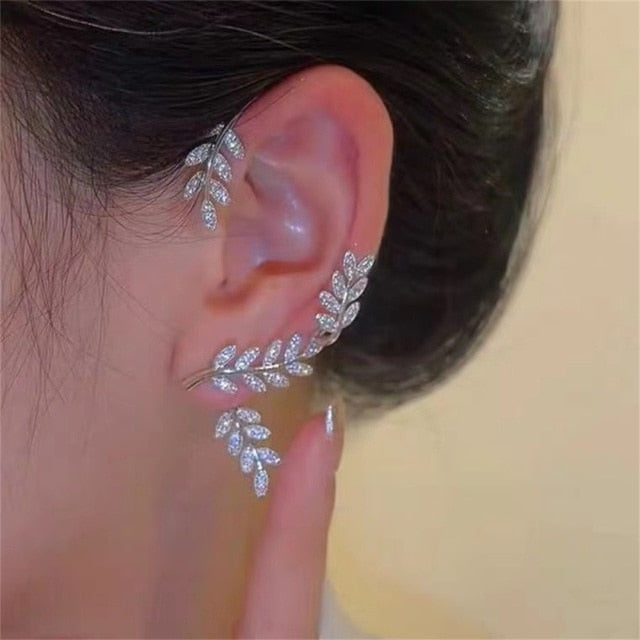 Gold Silver Ear Clip