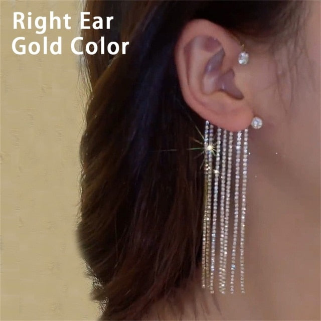 Gold Silver Ear Clip