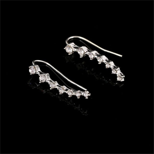 Clip d\'oreille en argent doré