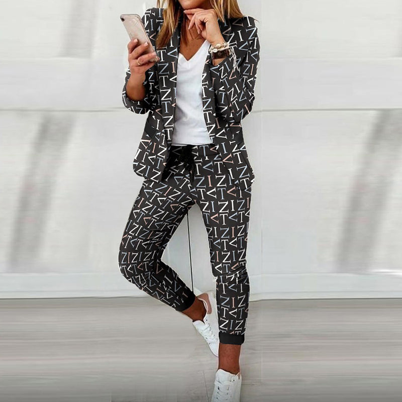 Femme Formal Jacket with Trousers