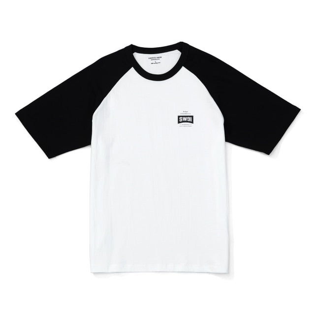 Oversize Contrast Color T-shirts