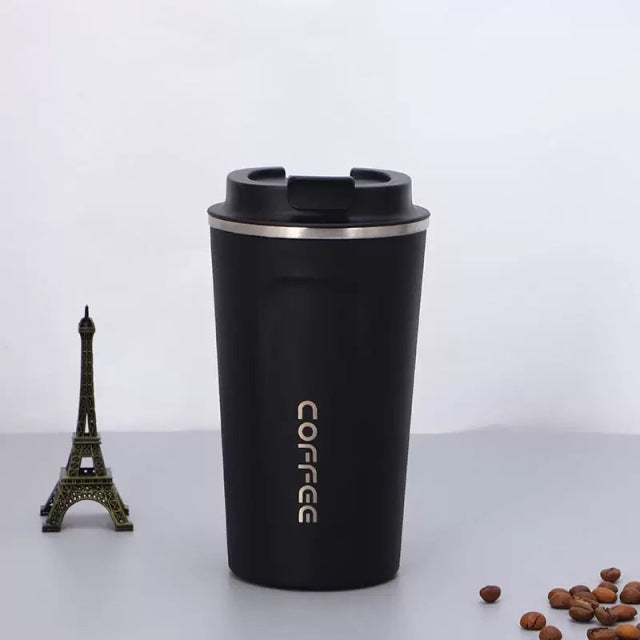 Thermos Flask Double Wall Stainless Steel Coffee Mug