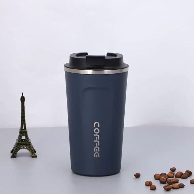 Thermos Flask Double Wall Stainless Steel Coffee Mug