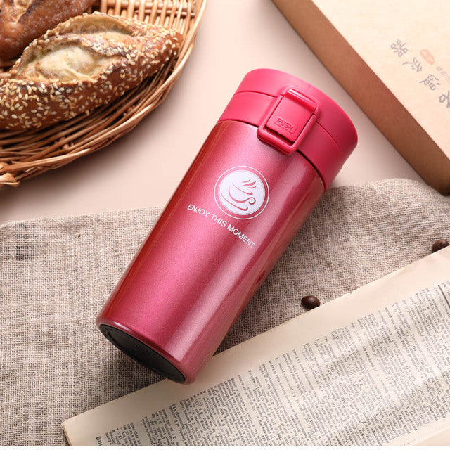 Thermos Flask Double Wall Stainless Steel Coffee Mug