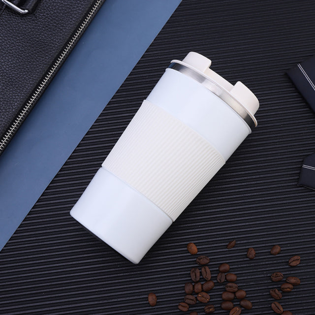 Thermos Flask Double Wall Stainless Steel Coffee Mug