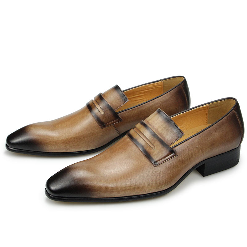 Luxe leren loafers