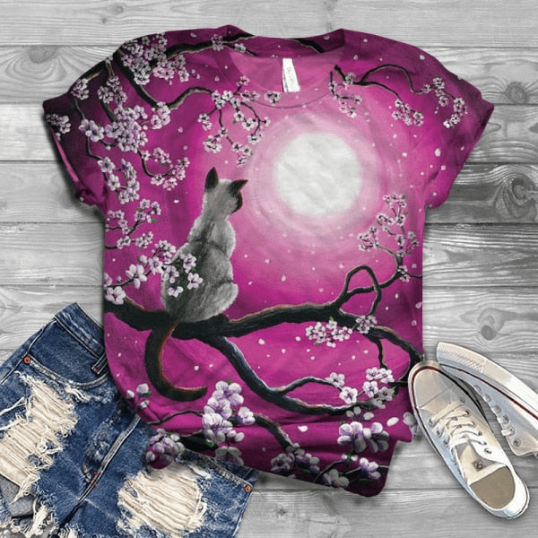 3D Women T-shirts