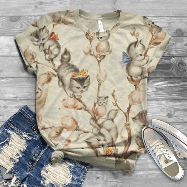 3D Women T-shirts