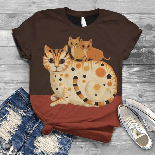 3D Women T-shirts