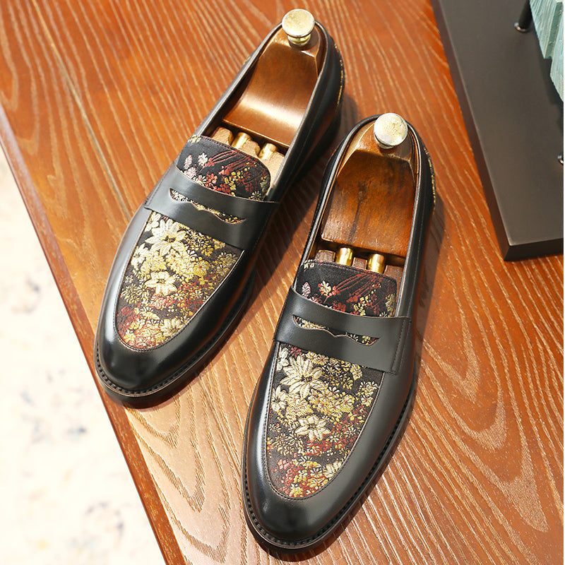 Leather Loafer Shoes