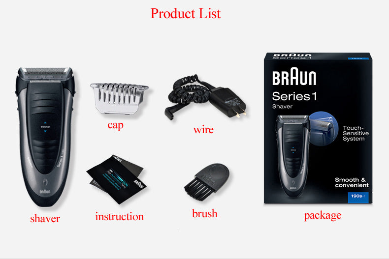 Braun Electric Shaver190S Floating