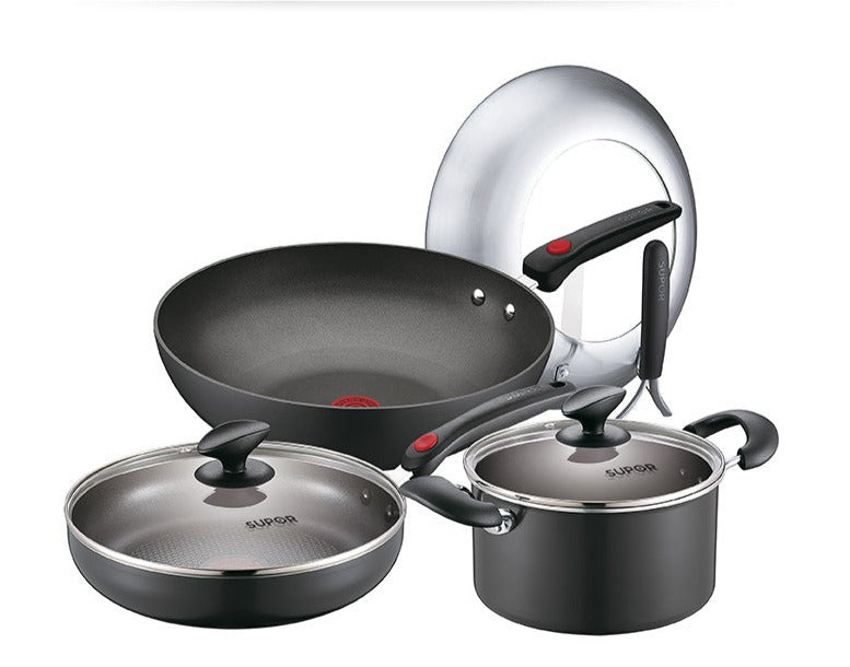 Non-Stick Iron Pot Set-Frying Pan