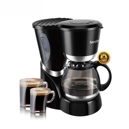 Electric Drip Coffee Maker 6 Cup
