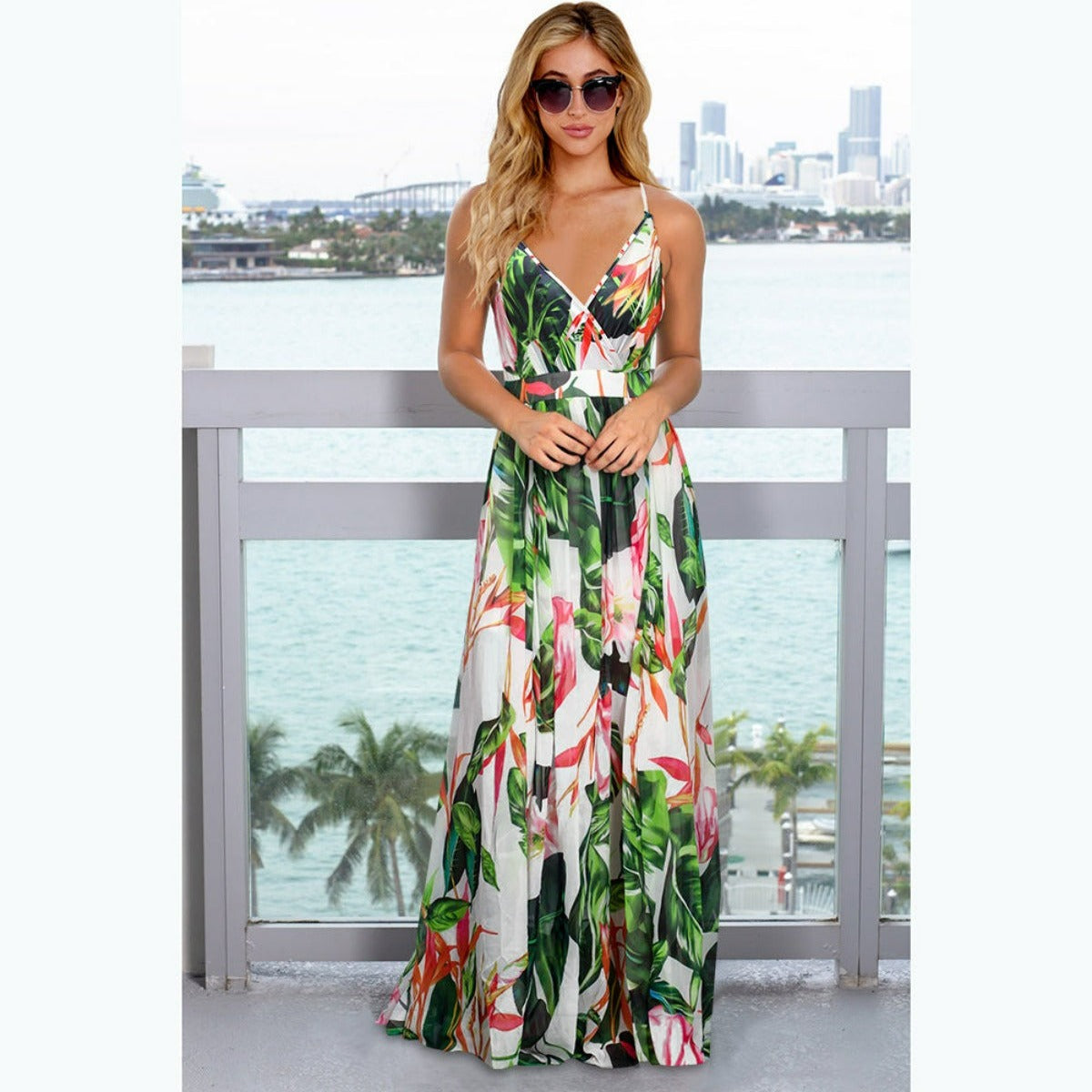 Elegant Bohemian Summer Dress Maxi Dress