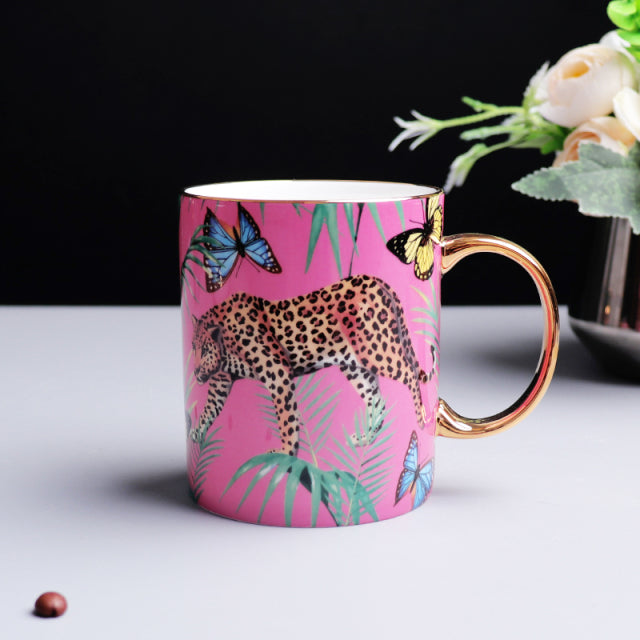 Jungle Animals Mugs Bone Tea & Coffee Mug