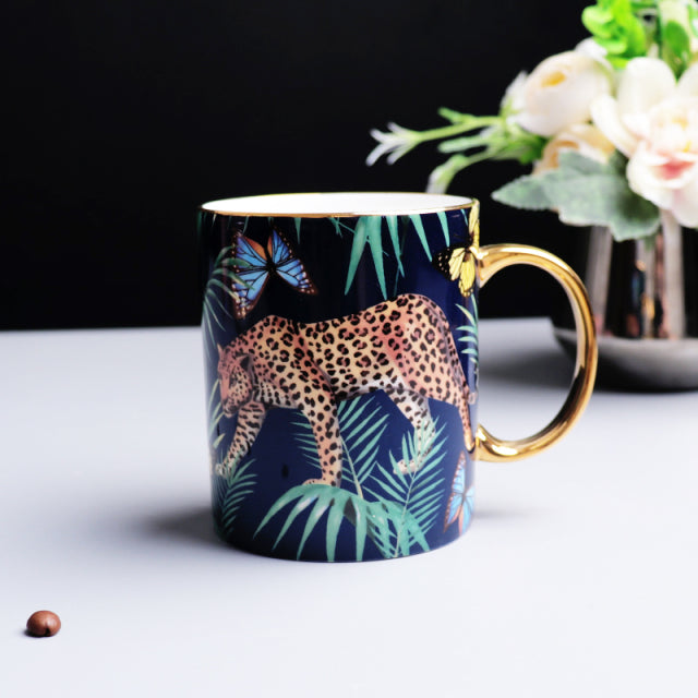 Jungle Animals Mugs Bone Tea & Coffee Mug