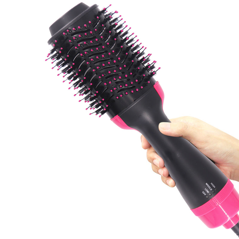 Hair Dryer Straightener Brush